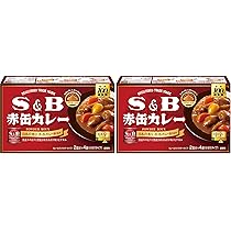 Amazon.co.jp: S&B エスビー食品 赤缶カレーパウダールウ 中辛 152g
